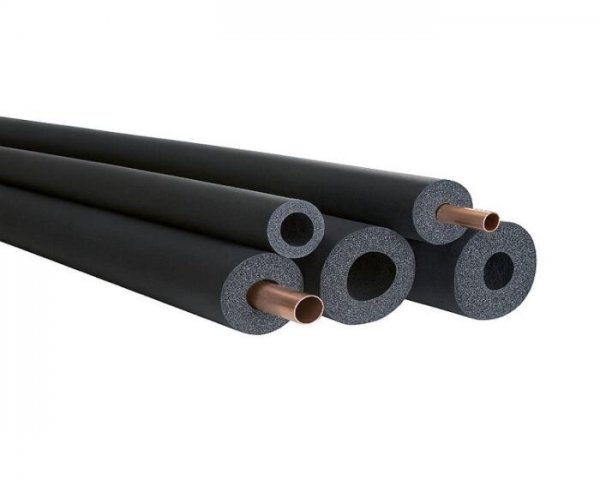 Grey Pipe Insulation 2m x 12.5mm