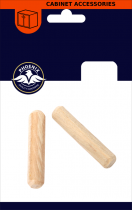 Grooved Dowel 6mm x 30mm (Pack of 20)