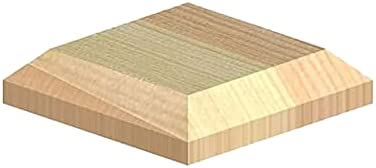 Newel Post Pine Full Flat Cap 120mm x 18mm