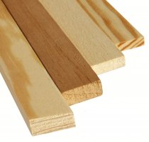 Whitewood Square Stripwood (B) 16mm x 16mm x 2400mm )